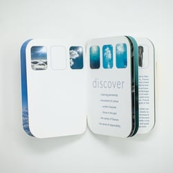 Airbus | discover |  Buchgestaltung im Rahmen des Event-Designs auf der ILA in Berlin
