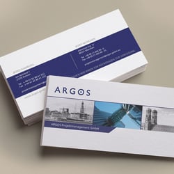 Visitenkarten Design für ARGOS