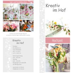 Flyer Hochzeiten