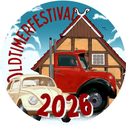Sticker zum Oldtimer Festival in Aschen 2026