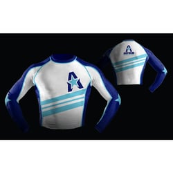 Design of a competition rashguard for Anthem Athletics