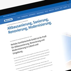 Konzeption, Gestaltung und Entwicklung der neue Website mit Responsive Webdesign und dem Contao CMS. Handwerk mal sexy! Aber üb