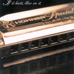 Konzeption und Umsetzung einer Print Kampagne für die Blues Harmonicas von Hohner.