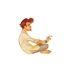 Sitting Man