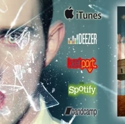 Advertising banner for David Dexter LAB