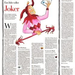 Niels Schröder: Illustration für „Die Zeit