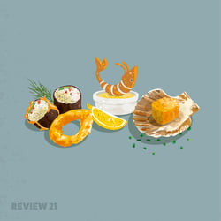 Illu Meeresfrüchte und Fisch