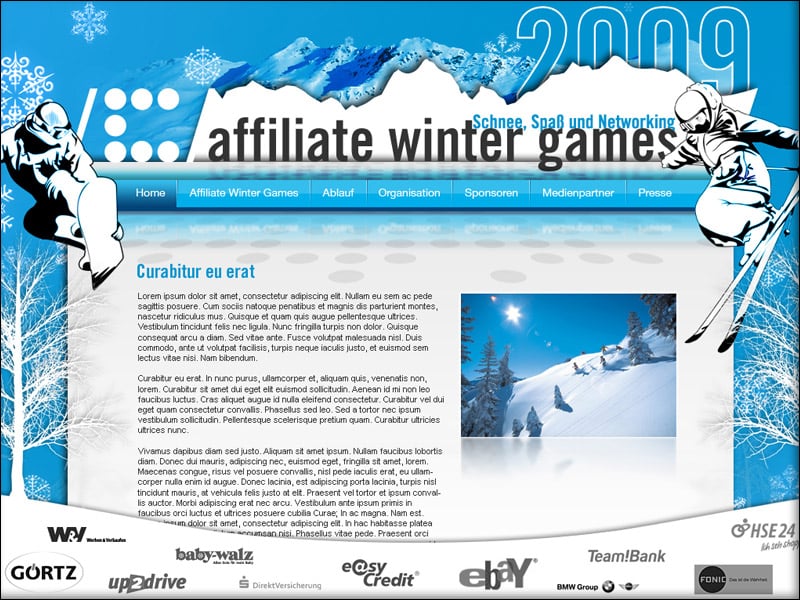Affiliate Winter Games