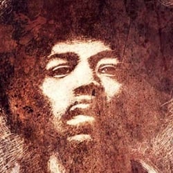 Digital Painting: Hendrix