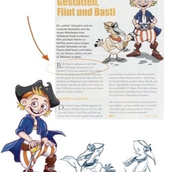 Zeitungsartikel-Vorstellung Flint und Basti
