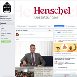 Blick auf die neu erstellte Facebook-Seite