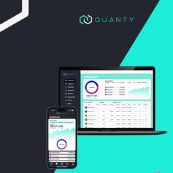 UI/UX App Design der Quanty App