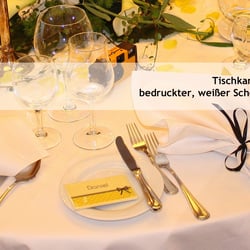 Tischkarten auß Schokolade