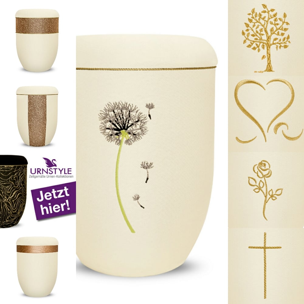 Stoffurnen der Designkollektion Basic