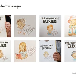 Kinderportraits Signaturen