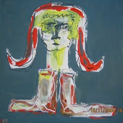 Fussstapfen 60 × 60 cm