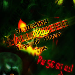 Halloween flyer