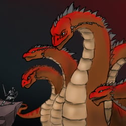Ausmalmonster Beispiel Drache