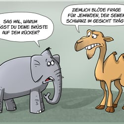 Elefant vs. Kamel