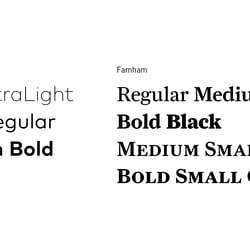 Franzen Magalog – Typografie