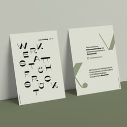 Flyer// Netzwerktreffen für nachhaltigdenkende Unternehmer:innen in Darmstadt