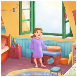 Kinderbuch, Entwurf Stiltest