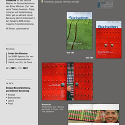 Harald Kroiss, Portfolio, Arbeitsproben