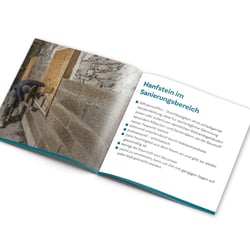 Imagebroschüre für »Naturgetreu GmbH«, Innenseiten
