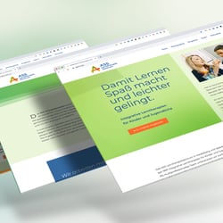 Webseite für ASS-Lerntherapiezentrum