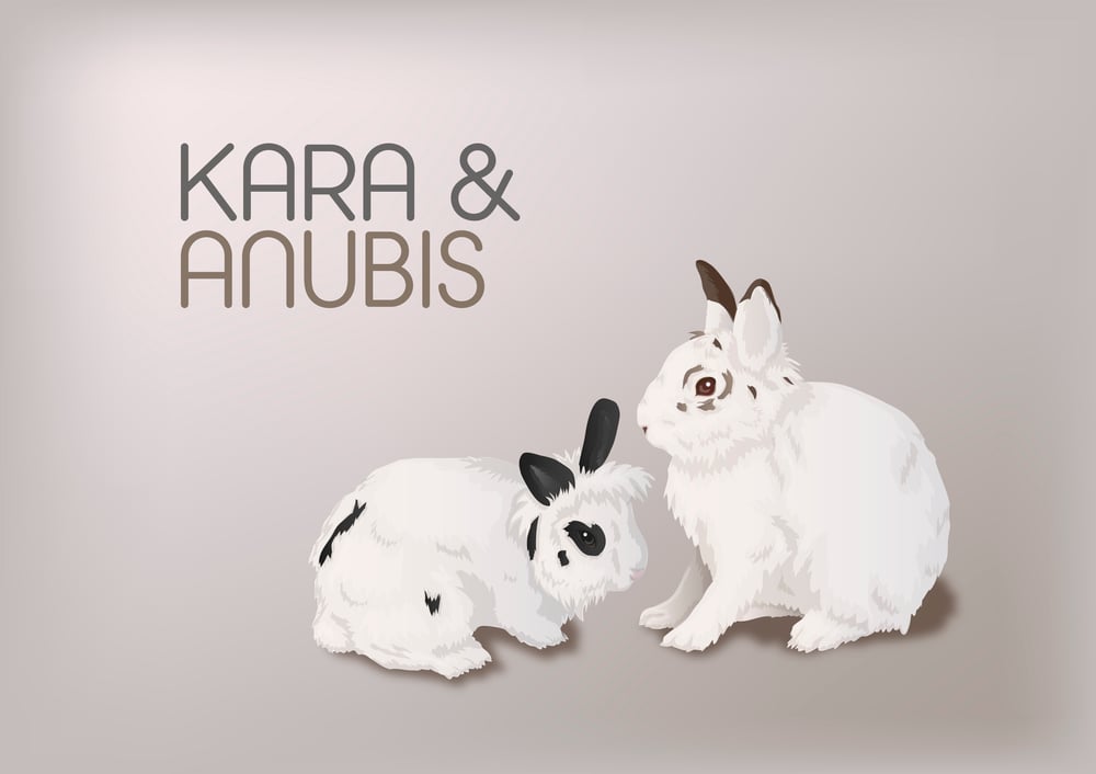 Cara and Anubis