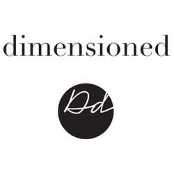 Logo für individuelle, hochwertige Wollwaren der Marke Dimensioned