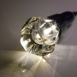 Leuchte aus Glas