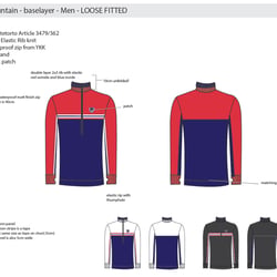 Vintage mountaineering – base layer men/ women