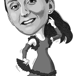 Flamenco-Tänzerin