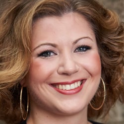 Portrait auf Event mit mobilem Studio