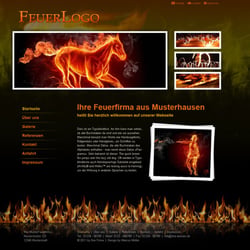 Feuriges Design