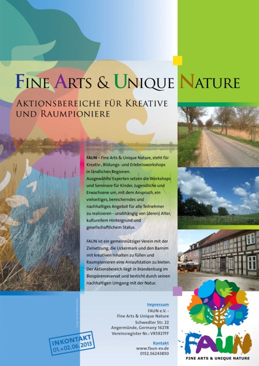 Messeplakat für FAUN e.V.