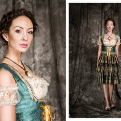 Konzeption und Gestaltung Broschüre für das Modelabel Shanty Dirndl Couture