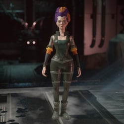 Cyberpunk Lady 3D Model