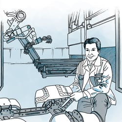 Illustration »Spezialisten sind unersetzbar«