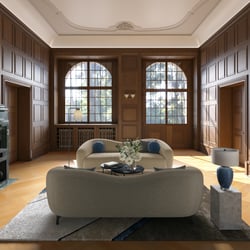 Zeitlose Eleganz: 3D-Visualisierung der historischen Villa Krehl in Heidelberg