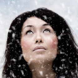 Massako im Schnee