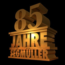 85 Jahre Segmüller LOGO 3D Illustration