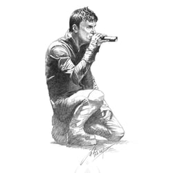 Roy Khan | Grafit auf Papier