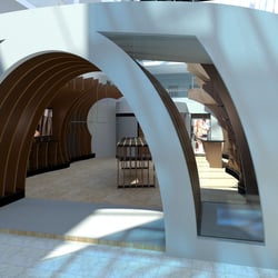 Raumkonzept  Showroom SML