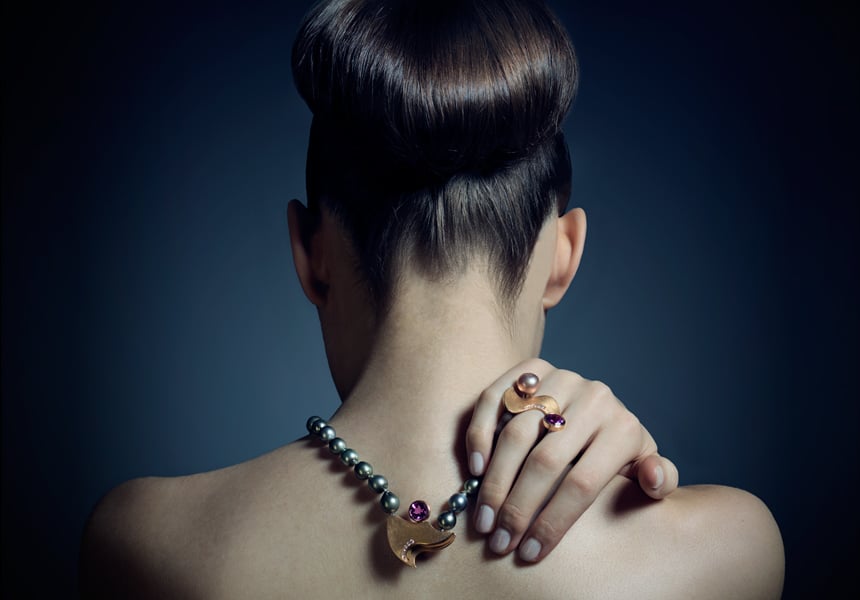 freie Arbeit | Beauty mit Schmuck von Stephanie Henzler