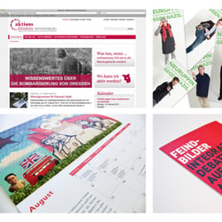 Aktionsbündnis Brandenburg – Gestaltung diverser Printprodukte und der Webseite