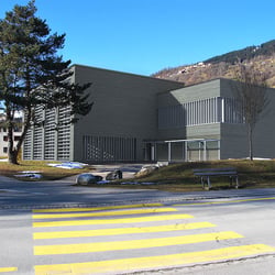 Visualisierung Umbau Gewerbeschulhaus Ilanz, Carigiet Architektur
