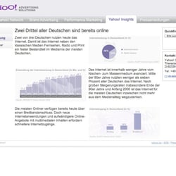 Yahoo! DE Advertising Solutions Unterseite