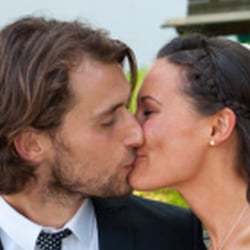 Der Kuss am Hochzeitstag